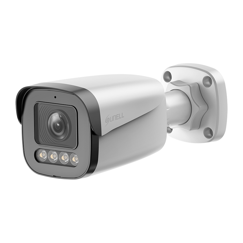 Sunell 5MP Varifocal Dual Light IP Camera 2.7–13.5mm Motorized, PoE, AI Detection, Audio & Alarm I/O, SD, 40m IR