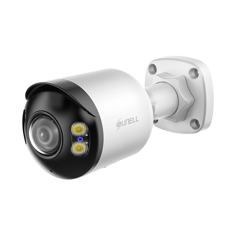 Sunell 5MP 180° Panoramic IP Camera 1.6mm, Dual Light, AI Detection, Strobe Alarm, Audio, SD, IP66, Wide View