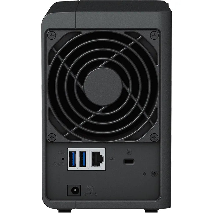 Synology DiskStation DS223 2-Bay NAS, Quad-Core 1.7GHz, 2GB DDR4, 1GbE, USB 3.2, RAID Support