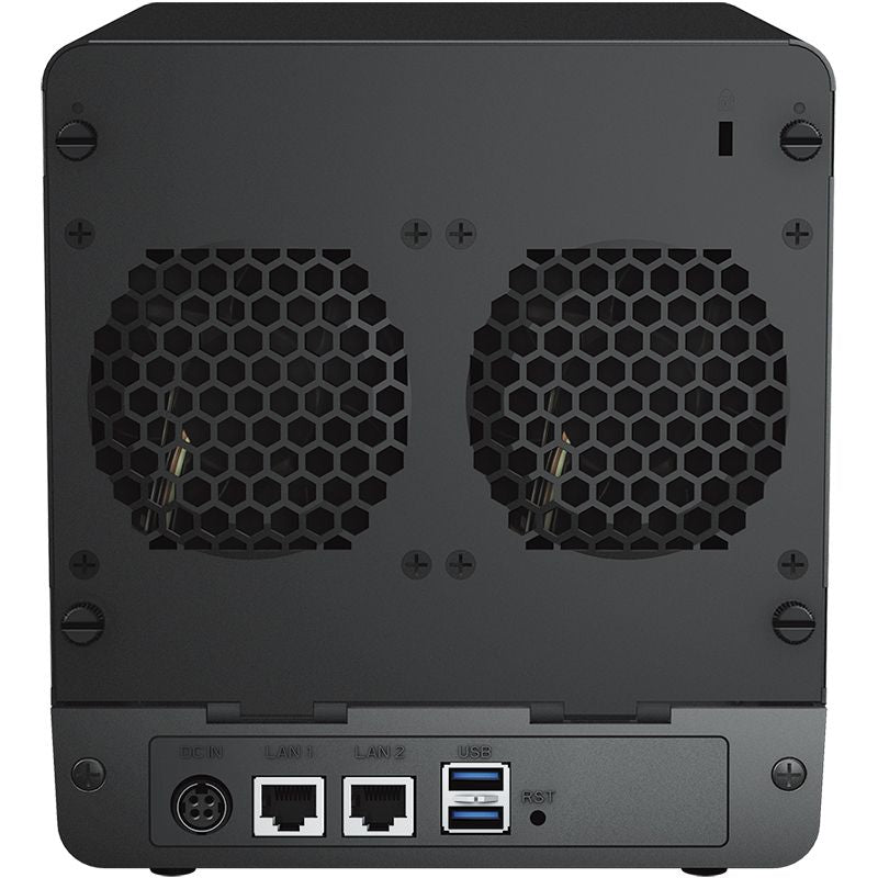 Synology DiskStation DS423 – 4-Bay NAS, Quad-Core 1.7GHz CPU, 2GB DDR4, Btrfs, Dual 1GbE, USB 3.2 Gen 1, Up to 72TB Capacity