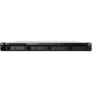 Synology RackStation RS822+ – 4-Bay 1U NAS with AMD Ryzen V1500B, 2GB DDR4 ECC RAM, 4 x 1GbE Ports, Expandable to 8 Bays