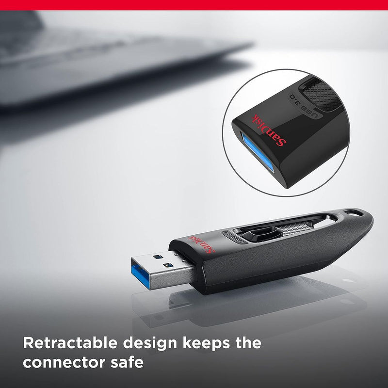 SanDisk Ultra USB 3.0 Flash Drive (Up To 130MB/s)