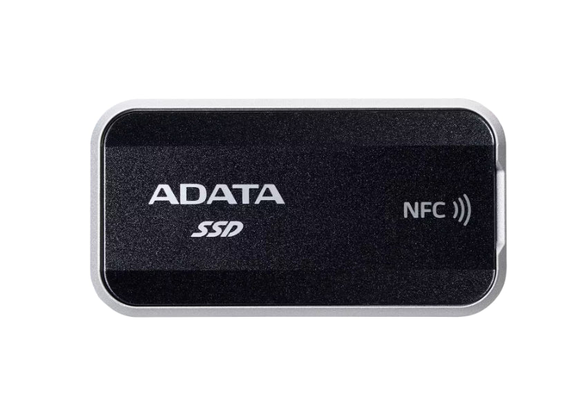 ADATA URBAN TAPSAFE قرص صلب خارجي SSD بسعة 2 تيرابايت، فتح عبر NFC باللمس، قرص SSD محمول، سرعة قراءة/كتابة تصل إلى 1900 ميجابايت/ثانية، USB 3.2 Gen2x2 نوع-C، وصول متعدد المستخدمين، تخزين خارجي آمن لهواتف iPhone وAndroid وأجهزة الكمبيوتر وMac وPS5