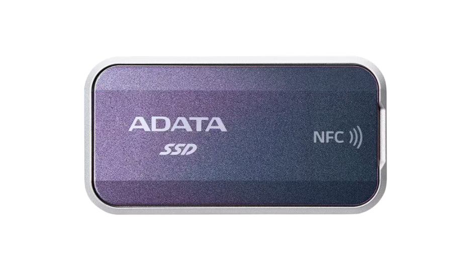 ADATA URBAN TAPSAFE قرص صلب خارجي SSD بسعة 2 تيرابايت، فتح عبر NFC باللمس، قرص SSD محمول، سرعة قراءة/كتابة تصل إلى 1900 ميجابايت/ثانية، USB 3.2 Gen2x2 نوع-C، وصول متعدد المستخدمين، تخزين خارجي آمن لهواتف iPhone وAndroid وأجهزة الكمبيوتر وMac وPS5
