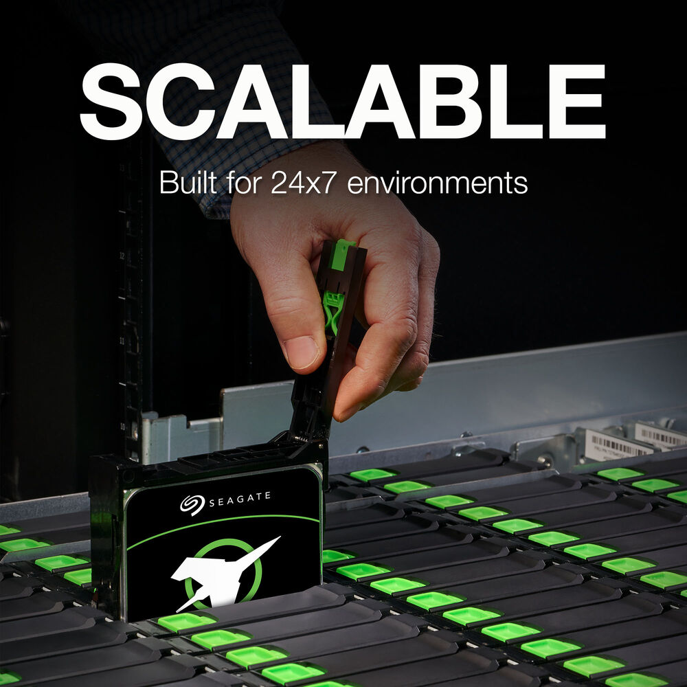 Seagate Exos X20 7200 rpm SATA III 6 Gb/s 3.5" Internal HDD - 20TB