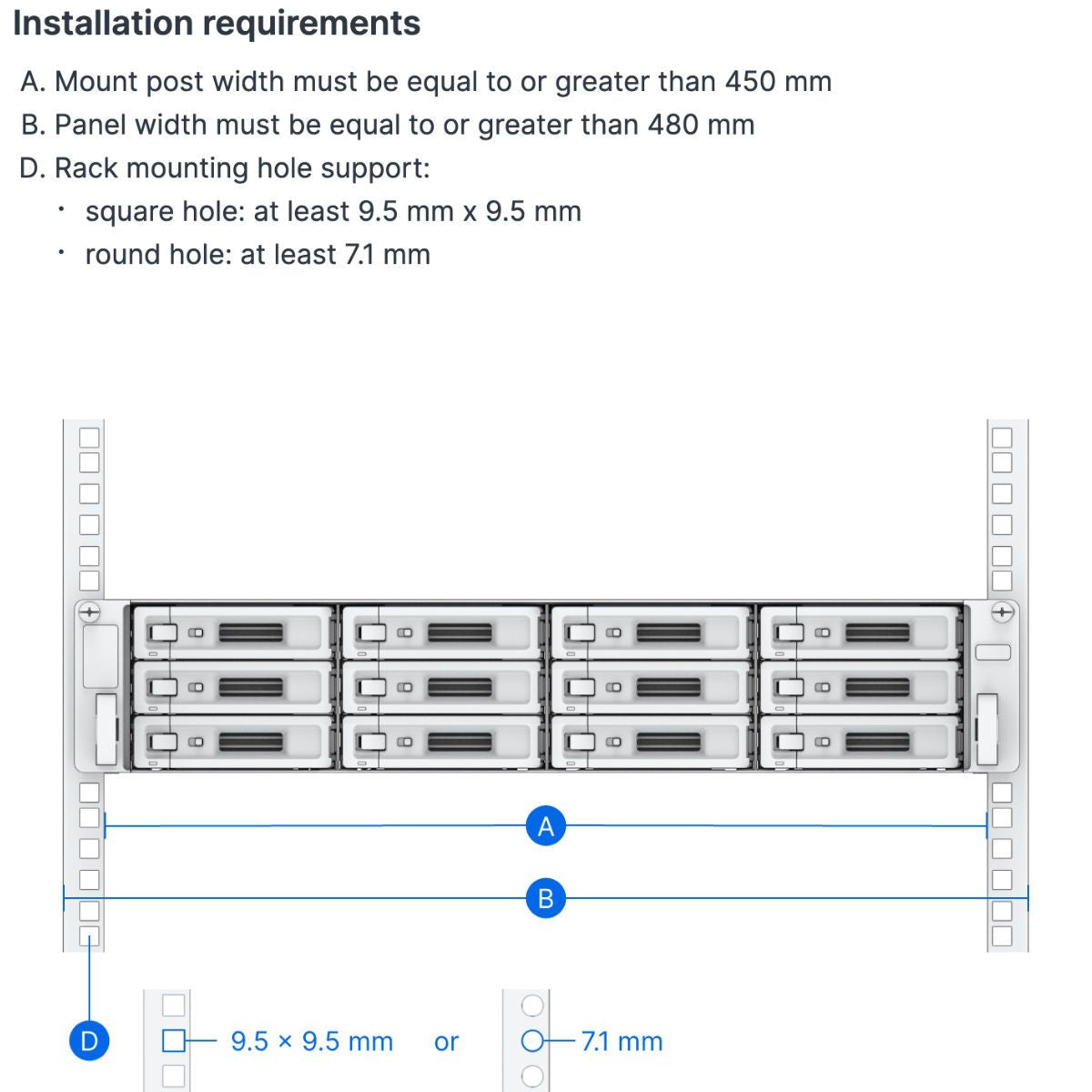 Synology RKS-02 Sliding Rail Kit – Compatible with 2U/3U Rackmount NAS