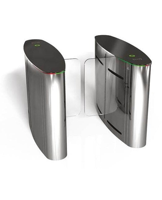 TANSA Swing Gate Turnstile LTOP 201 Series (L / R / C) – Automatic Access Control Gate with Sensors, Audio Alert & Anti-Tailgating System