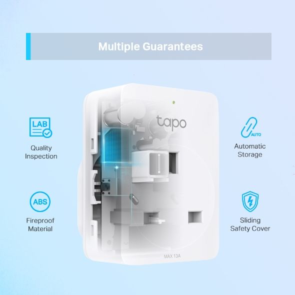 Tapo P100 (4-pack) Mini Smart Wi-Fi Socket