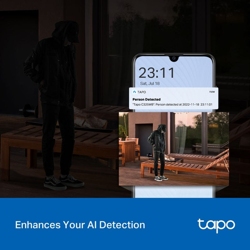 Tapo C325WB ColorPro Outdoor Security Wi-Fi Camera