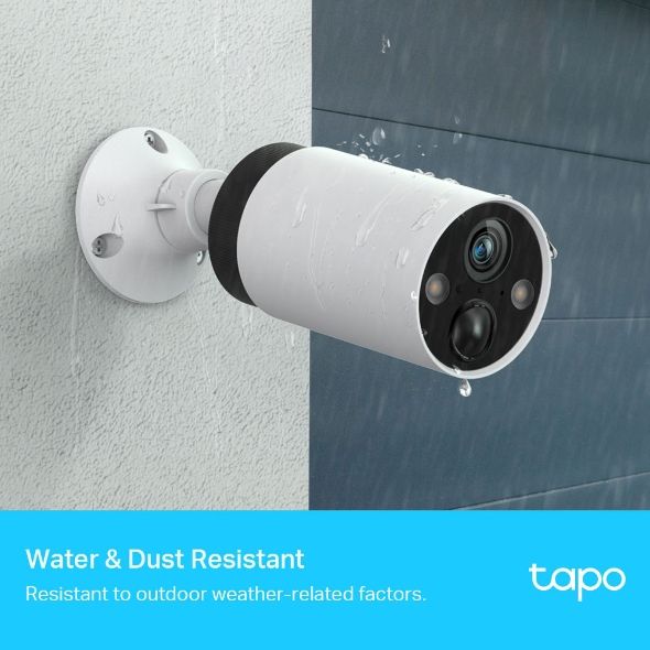 Tapo C420S2 Smart Wire-Free Security Camera System, 2-Camera System