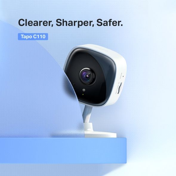 Tapo C110 2K Resolution Home Security Wi-Fi Camera