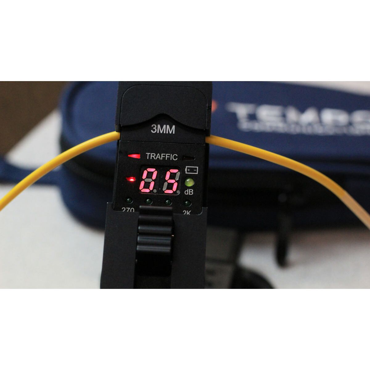 TEMPO FI-100 Fiber Identifier – Live Fiber Detector for Singlemode & Multimode Optical Cables