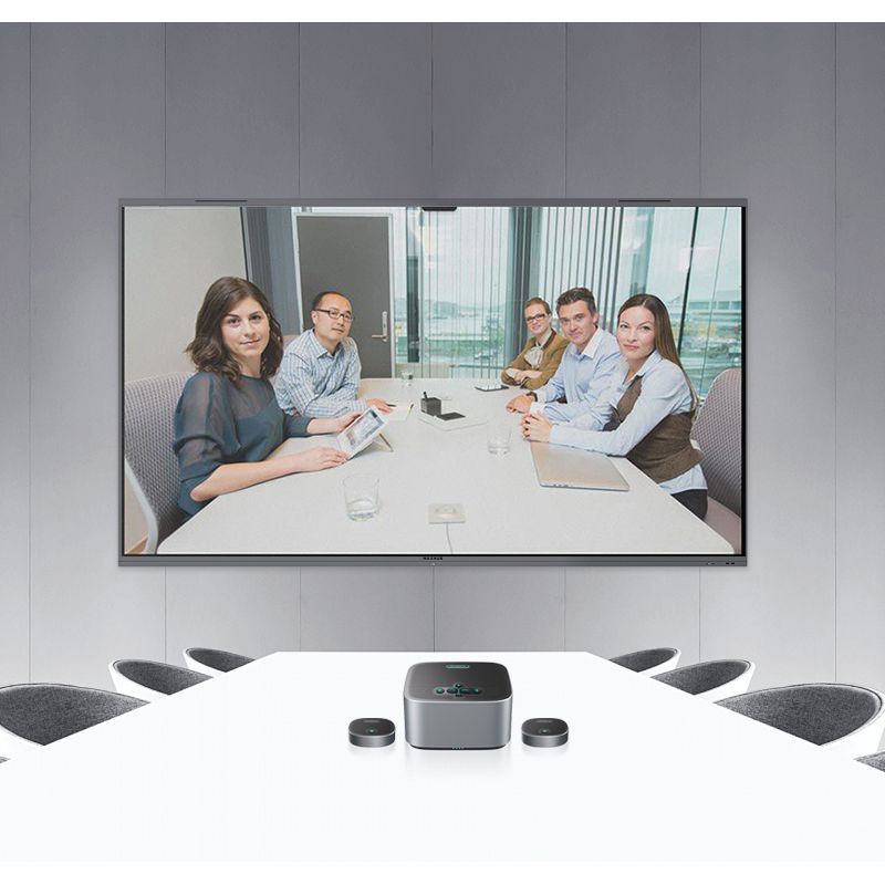 Tenveo TEVO-M6B-EX Conference Speakerphone, Bluetooth/USB/Wireless, 360° Mic Pickup, Built-In Battery, Expansion Mics