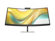HP Series 5 Pro 34” WQHD VA USB-C Conferencing Monitor 534PM – UltraWide 21:9 Display, 5MP Webcam, Built-in Speakers & Mic, 100W USB-C Docking, KVM Switch, 100Hz Refresh Rate for Work & Video Meetings