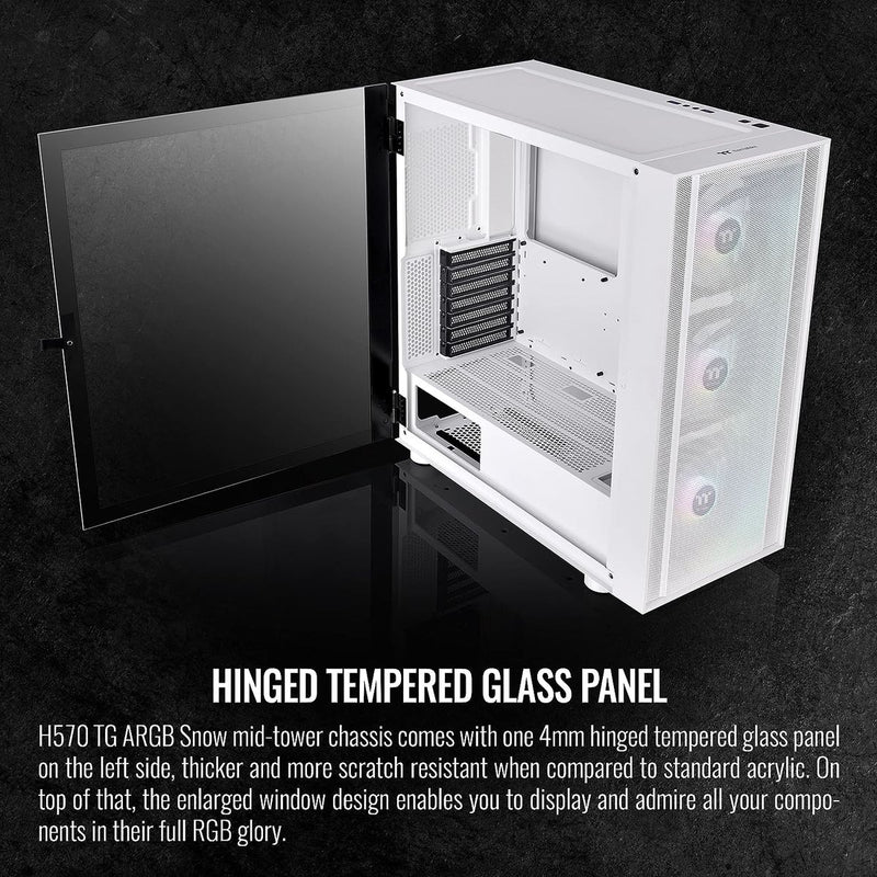 Thermaltake H570 TG ARGB Mid Tower Chassis