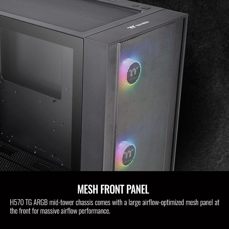 Thermaltake H570 TG ARGB Mid Tower Chassis