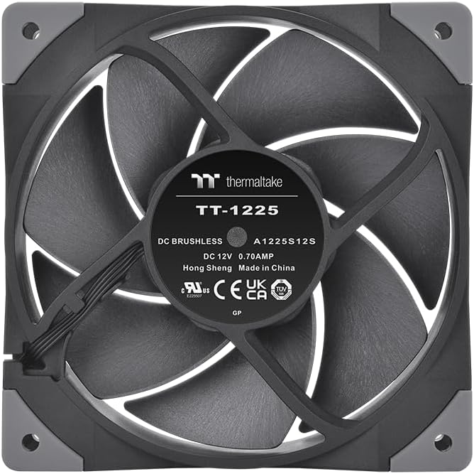 Thermaltake SWAFAN GT12 PC Cooling Fan TT Premium Edition (Single Fan Pack)