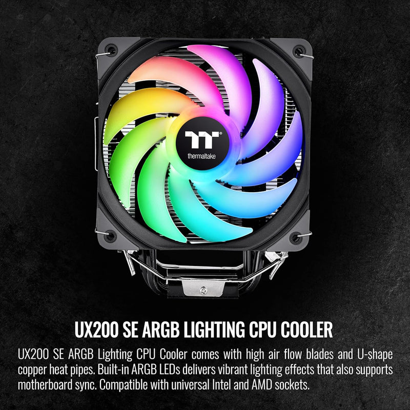 Thermaltake Cooler UX200 SE Air Cooler ARGB MB Sync