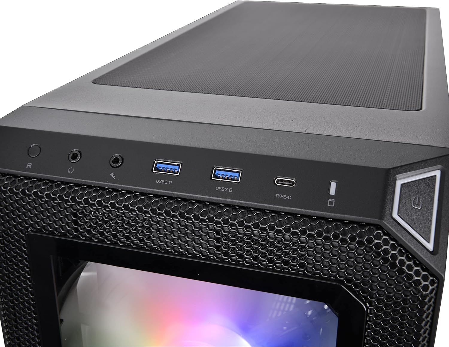 Case Gaming ITEK SIISBE 3.0 - Middle Tower Con 3 Ventole ARGB, Vetro Temperato - Foto 3