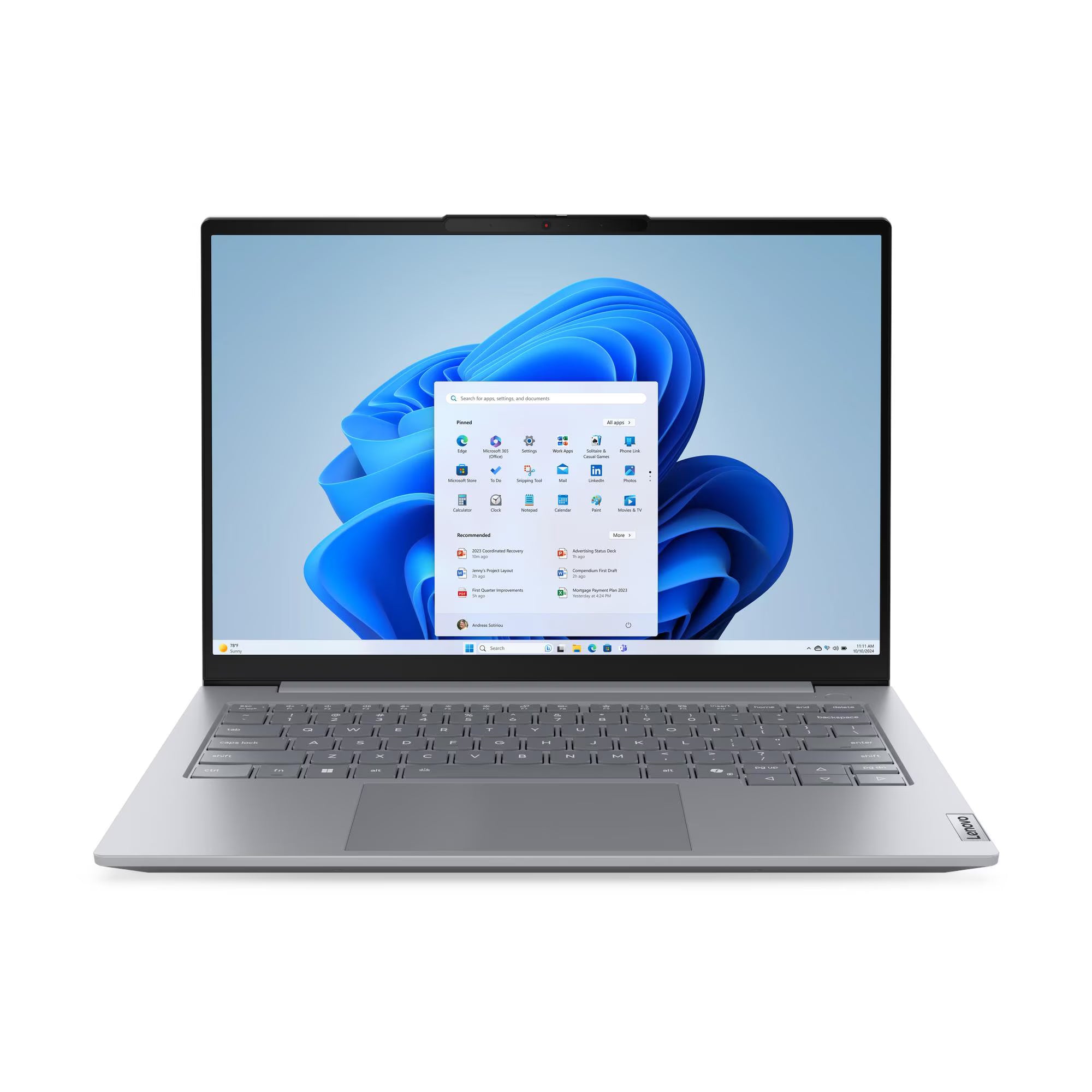Lenovo ThinkBook 14 G8 IAL - 14" FHD 60Hz - Intel Core Ultra 7 255H -  8GB RAM - 512GB SSD - Shared - WIN 11 PRO K