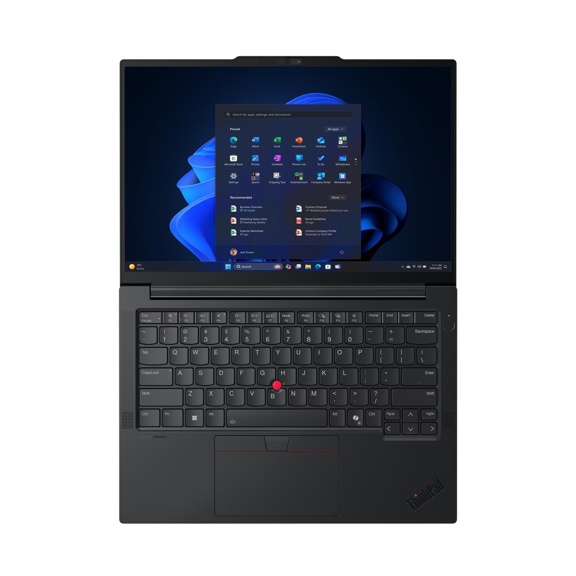 Lenovo ThinkPad E14 Gen 7 21SX0065GQ - 14" WUXGA 60Hz - Intel Core Ultra 5 225U - 8GB RAM - 512GB SSD - Shared - WIN 11 PRO K