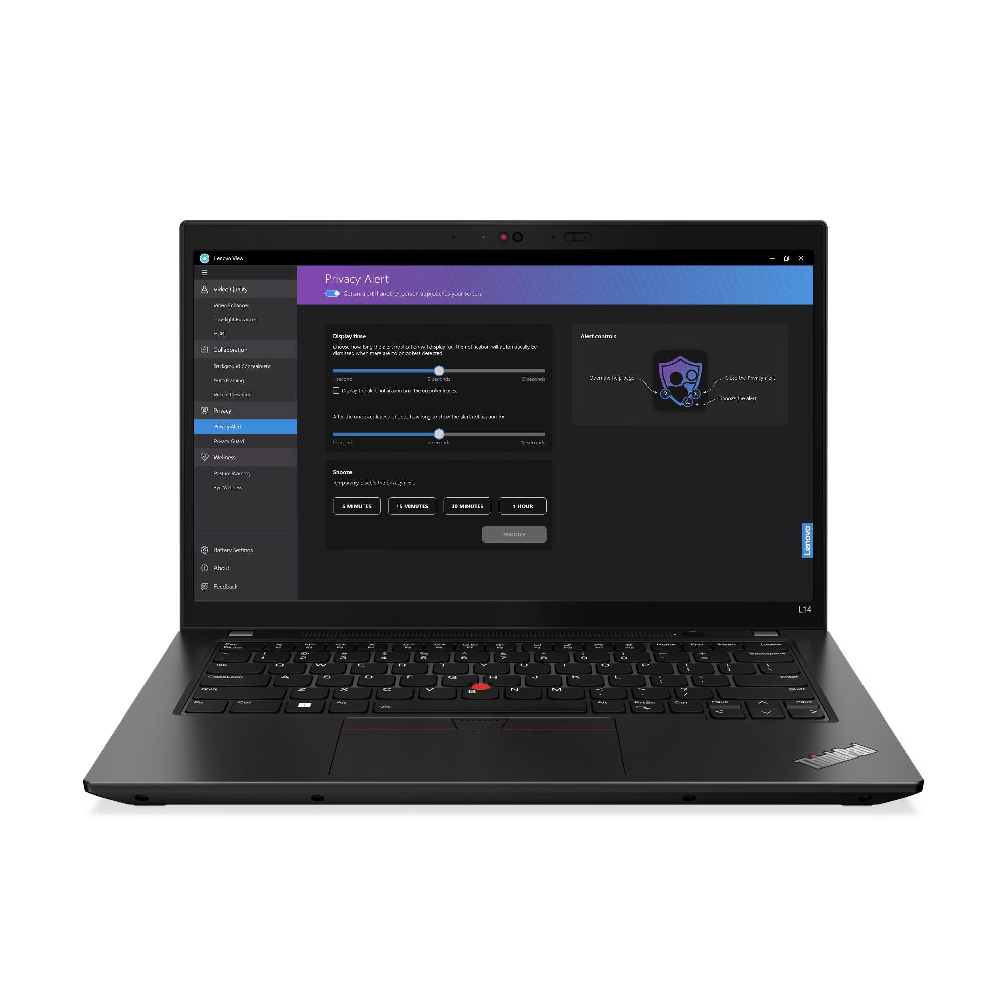 Lenovo ThinkPad L14 Gen 4 21H1007RGR - 14" FHD 60Hz Touchscreen - Intel Core i7-1355U - 16GB RAM - 512GB SSD - Shared - WIN 11 PRO K