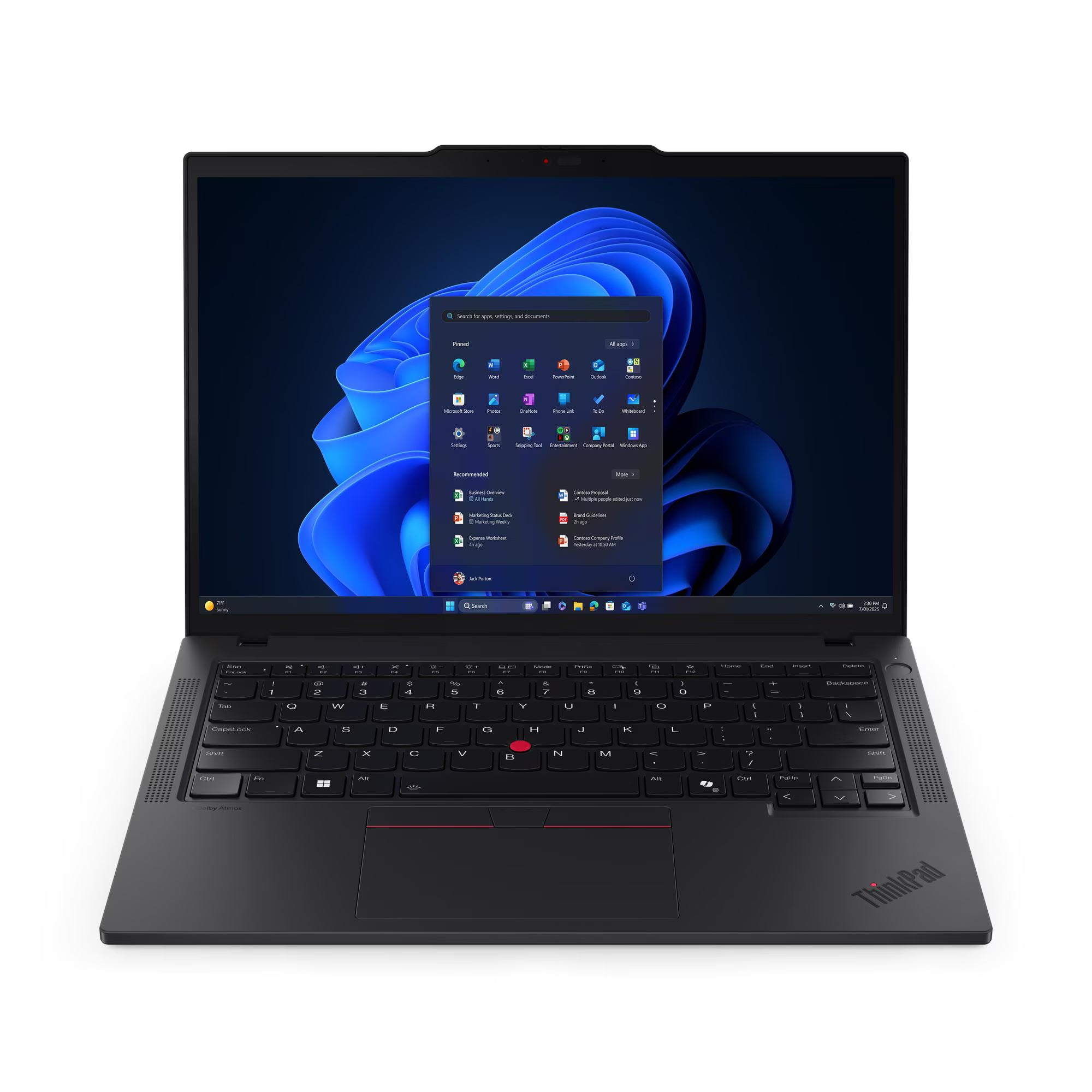 Lenovo ThinkPad T14 Gen 6 - 14" WUXGA 60Hz - Intel Core Ultra 7 255U - 16GB RAM - 512GB SSD - Shared - WIN 11 PRO K