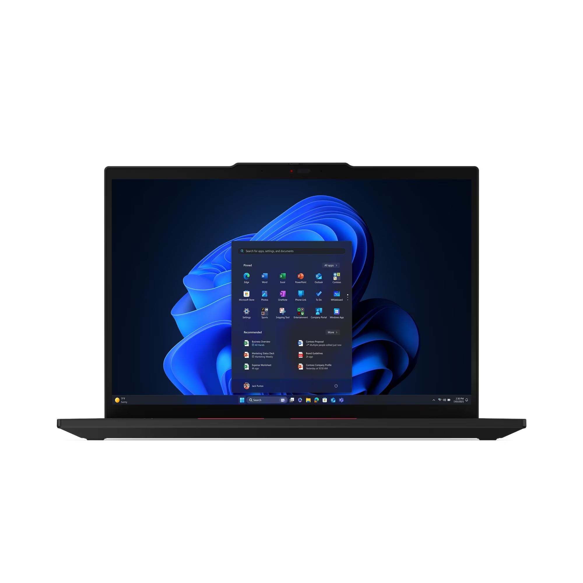 Lenovo ThinkPad T14 Gen 6 - 14" WUXGA 60Hz - Intel Core Ultra 7 255U - 16GB RAM - 512GB SSD - Shared - WIN 11 PRO K