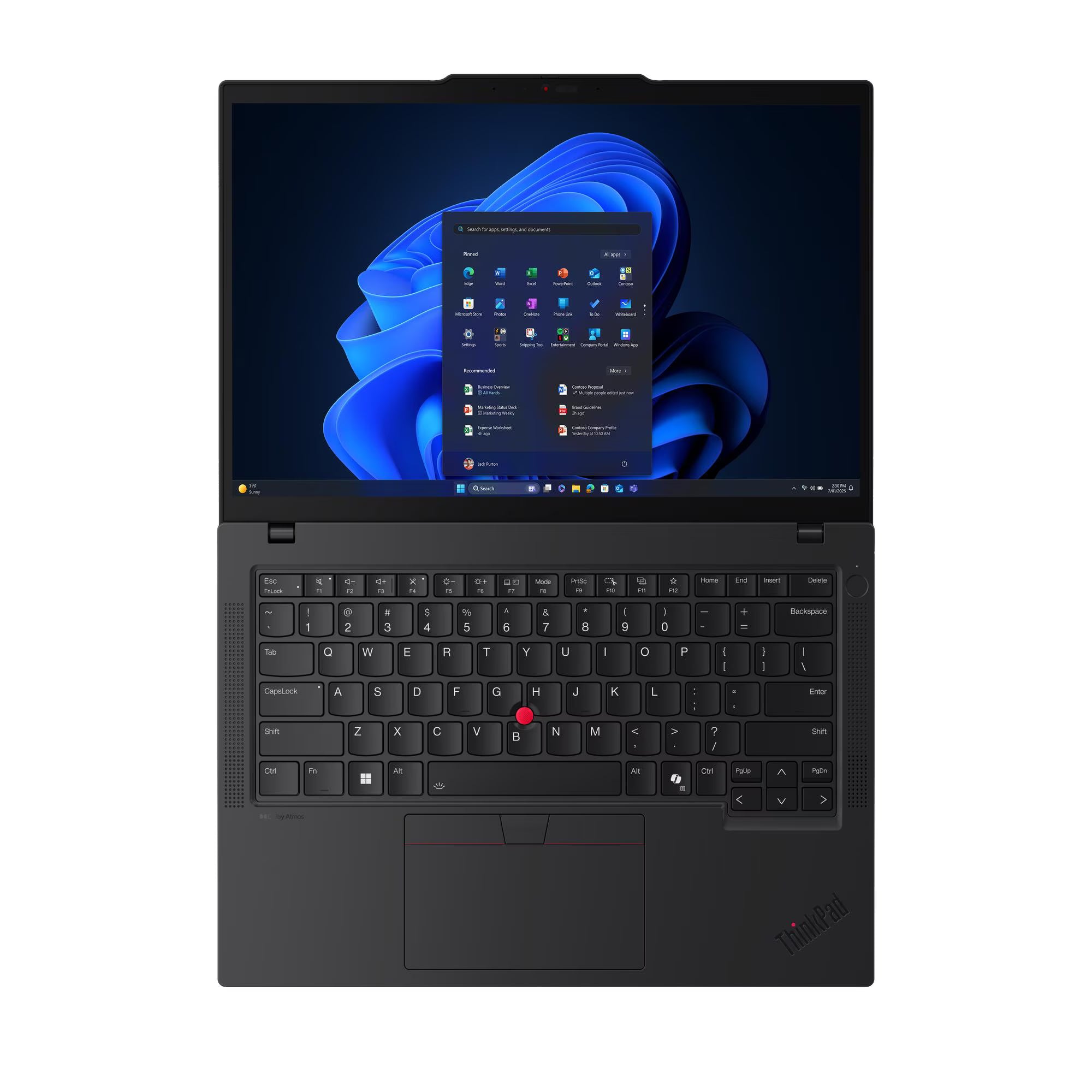 Lenovo ThinkPad T14 Gen 6 - 14" WUXGA 60Hz - Intel Core Ultra 7 255U - 16GB RAM - 512GB SSD - Shared - WIN 11 PRO K