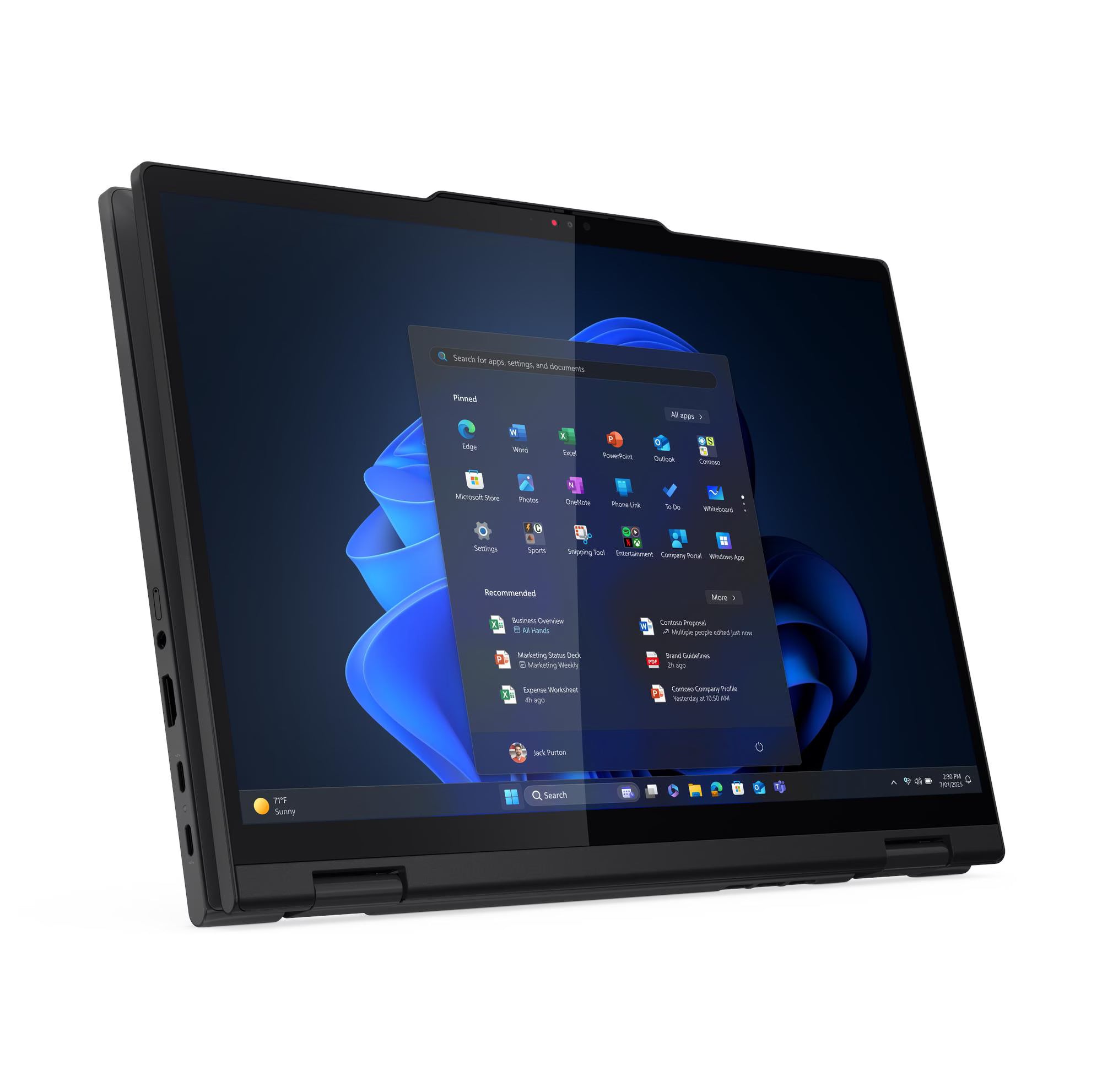 Lenovo ThinkPad T14s 2-in-1 Gen 1 14" FHD 60Hz Touchscreen - Core Ultra 7 255U - 32GB RAM - 1TB SSD - Shared - WIN 11 PRO K