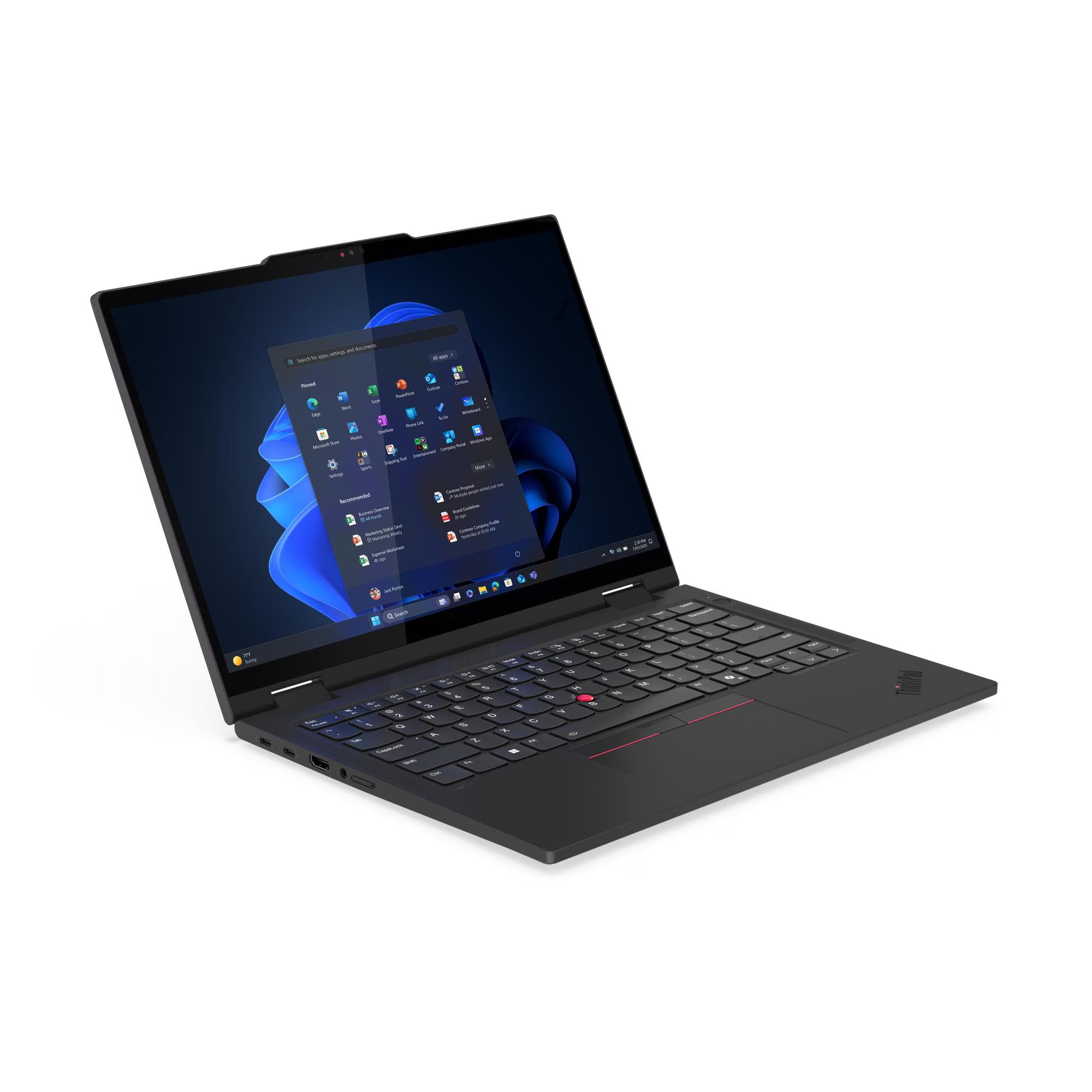 Lenovo ThinkPad T14s 2-in-1 Gen 1 14" FHD 60Hz Touchscreen - Core Ultra 7 255U - 32GB RAM - 1TB SSD - Shared - WIN 11 PRO K