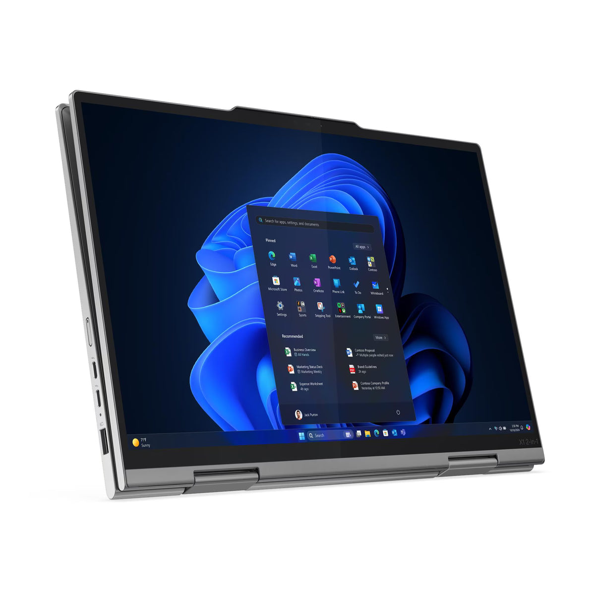 Lenovo ThinkPad X1 2-in-1 Gen 10 Aura Edition 21NU00JGGR - 14" WUXGA 60Hz Touch - Intel Core Ultra 7 258V -32GB RAM - 1TB SSD - Shared - WIN 11 PRO K