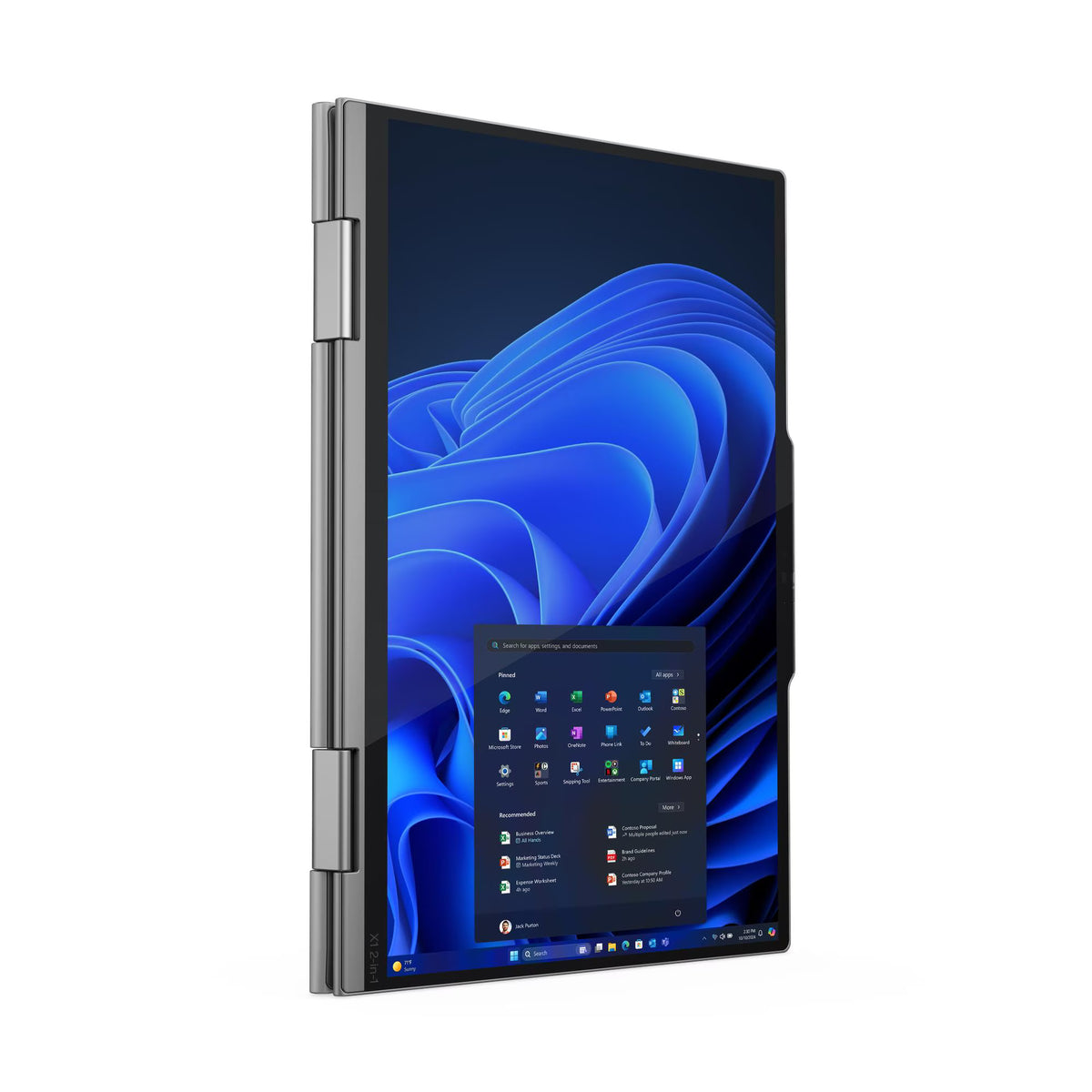 Lenovo ThinkPad X1 2-in-1 Gen 10 Aura Edition 21NU00JGGR - 14" WUXGA 60Hz Touch - Intel Core Ultra 7 258V -32GB RAM - 1TB SSD - Shared - WIN 11 PRO K
