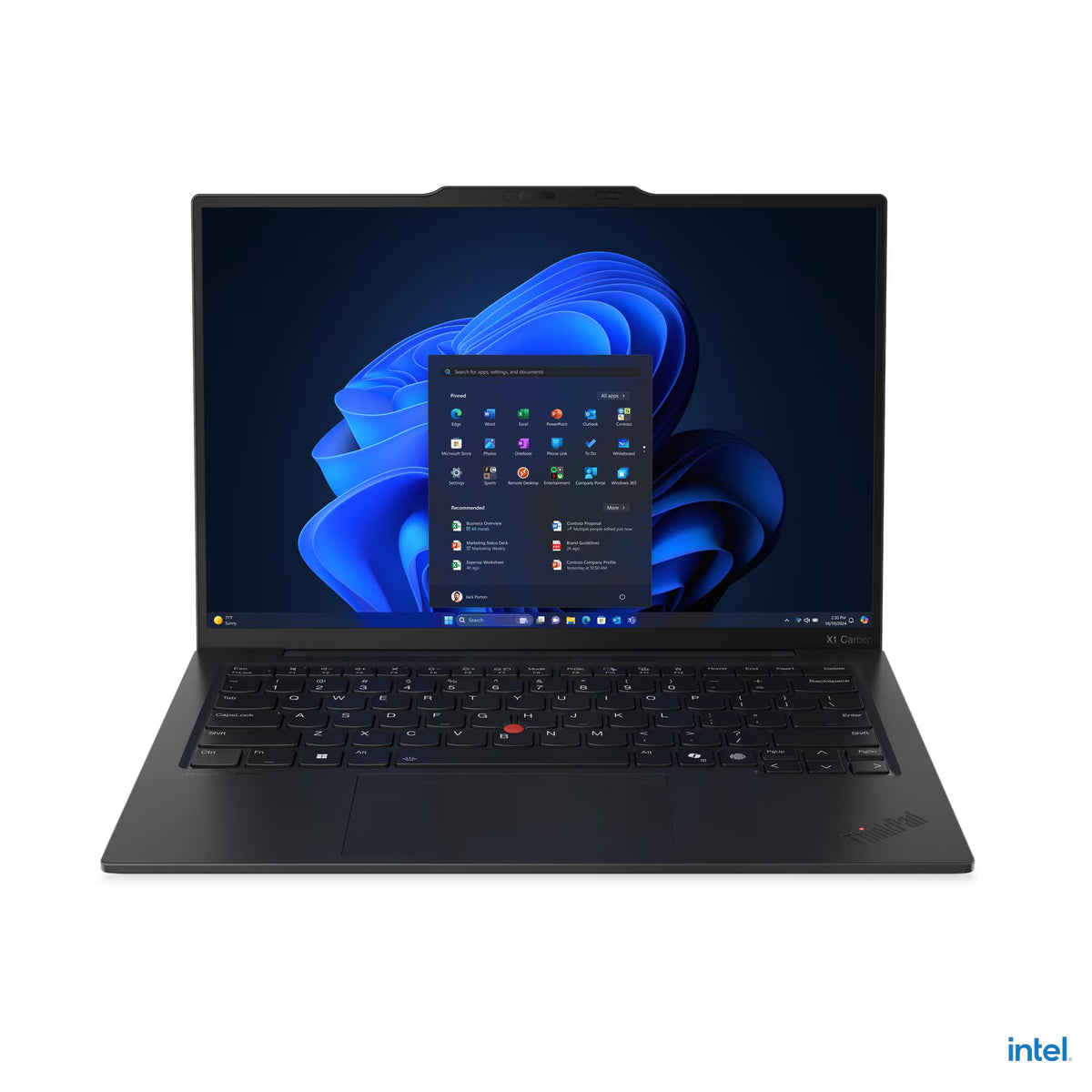 Lenovo ThinkPad X1 Carbon الجيل 13 إصدار Aura ‏21NS013EGR - ‏14 بوصة WUXGA بتردد 60Hz وشاشة لمس - Intel Core Ultra 7 258V - ذاكرة RAM بسعة 32GB - ‏1TB SSD - مشترك - WIN 11 PRO K