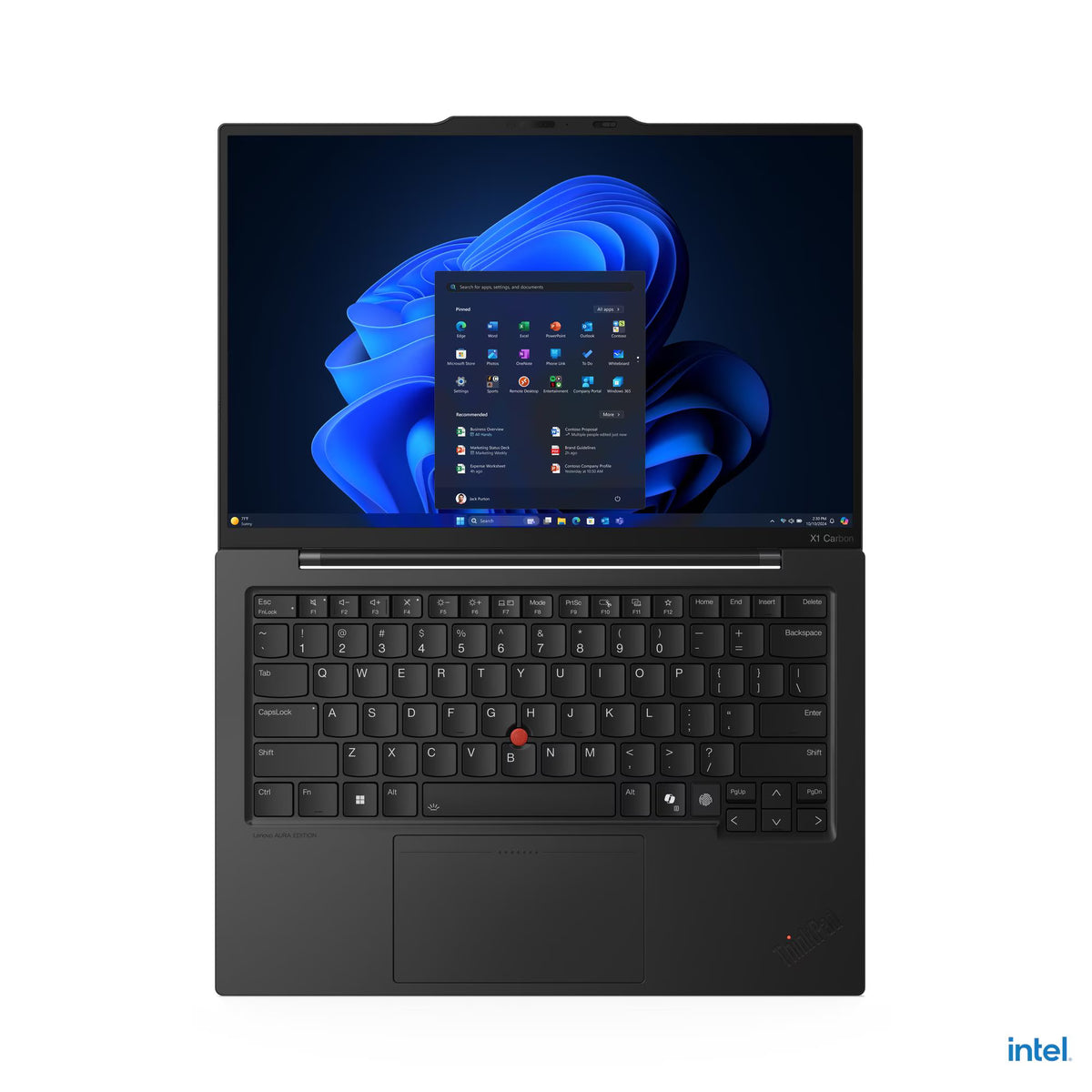 Lenovo ThinkPad X1 Carbon الجيل 13 إصدار Aura ‏21NS013EGR - ‏14 بوصة WUXGA بتردد 60Hz وشاشة لمس - Intel Core Ultra 7 258V - ذاكرة RAM بسعة 32GB - ‏1TB SSD - مشترك - WIN 11 PRO K
