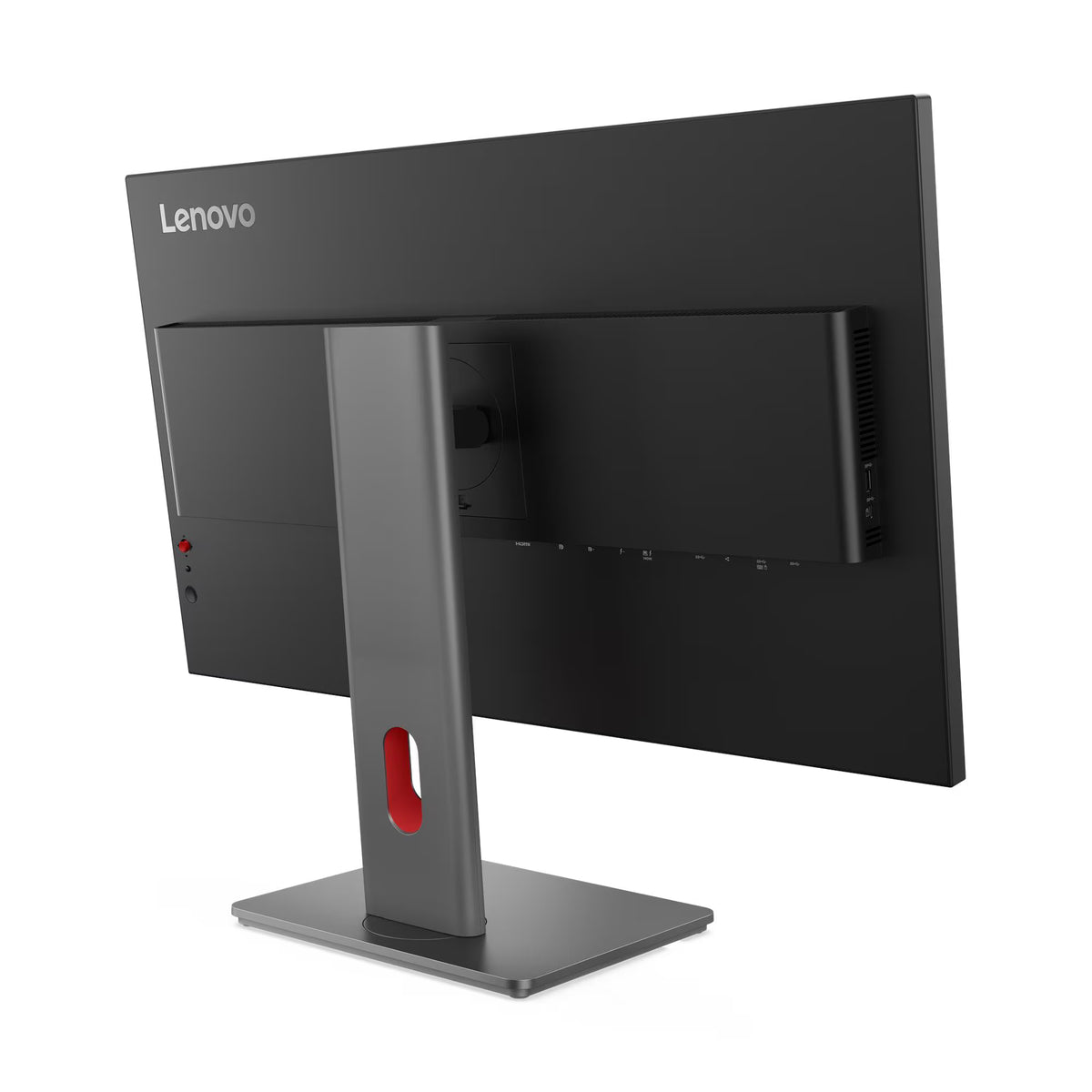 شاشة Lenovo ThinkVision P32UD-40 الاحترافية مقاس 31.5 بوصة بدقة 4K UHD، بتقنية IPS، ودقة 3840×2160، وتردد 120Hz، وتغطية 98% من DCI-P3 و99% من sRGB، وتقنية HDR10، ومنفذ Thunderbolt 4 مع شحن PD بقدرة 140W، وKVM، ومنافذ HDMI 2.1 وDP 1.4 و2.5GbE – أسود Raven