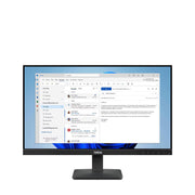 Lenovo ThinkVision S24-4e شاشة 23.8 بوصة FHD بتقنية IPS – تردد 100Hz، زمن استجابة 4 مللي ثانية، منافذ HDMI 1.4 وVGA، تقنية Natural Low Blue Light، لون Raven Black
