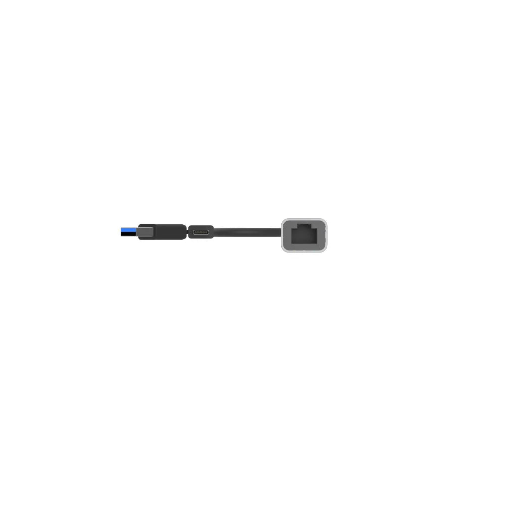 محول إيثرنت UNITEK U1313C USB-C/USB-A إلى 2.5G - 2500 ميجابت في الثانية، مصنوع من سبائك الألومنيوم، كابل بطول 30 سم، التوصيل والتشغيل، متوافق مع أنظمة Windows/macOS/Linux