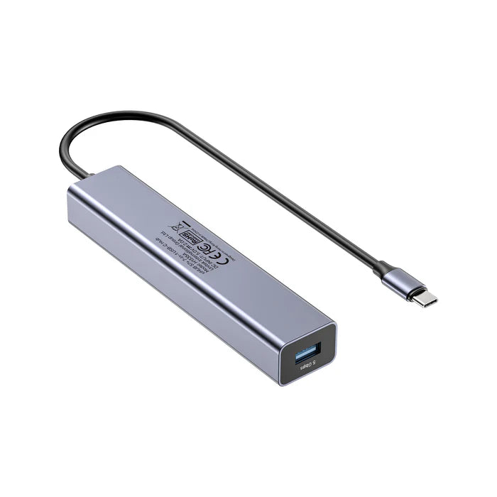 يونيتك يوهاب S7 محور USB-C متعدد الوظائف 7 في 1 — منفذ HDMI بدقة 4K، منافذ USB-A، قارئ بطاقات SD/TF، إيثرنت، محول شحن PD