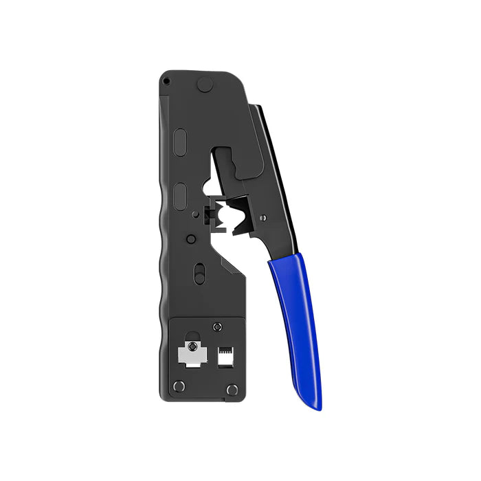 أداة ضغط إيثرنت احترافية من UNITEK لموصلات RJ45 وRJ11، قطع الأسلاك، تجريدها، ووظيفة ضغط درع Cat7، مصنوعة من الفولاذ الكربوني