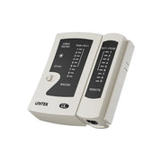 جهاز اختبار كابل إيثرنت من UNITEK، جهاز اختبار كابل LAN RJ45/RJ11 مع مؤشر LED، تخطيط الأسلاك وكشف الأعطال، أداة تشخيص شبكة محمولة