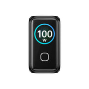UNITEK Rexo 100W 4-Port GaN Charger with Smart Display – 3×USB-C, USB-A, PD 3.0, PPS, EU Plug