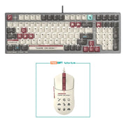 Bloody S98 (PIXEL) BLMS Mechanical Gaming Keyboard Pixels Red Bundle – FREE W72 Ultra Lightweight Gaming Mouse Pixels Red