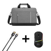 ECLIPS 15.6" Laptop Bag + Mouse & Data Cable Bundle