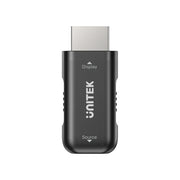 محول UNITEK USB-C إلى HDMI - 4K بتردد 60 هرتز، HDMI 2.0b، HDR، HDCP 1.4، تصميم صغير الحجم، سهل التوصيل والتشغيل، متوافق مع أجهزة USB-C/Thunderbolt 3/4