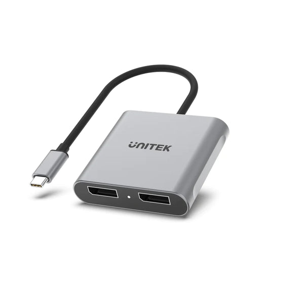 UNITEK USB-C إلى محول DisplayPort المزدوج