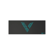 Rapoo V1L XL Gaming Mouse Pad – 800×300 mm, Anti-Skid Bottom, Wear & Scratch Resistant, Overlocked Edges, Dirt‑Resistant, Black