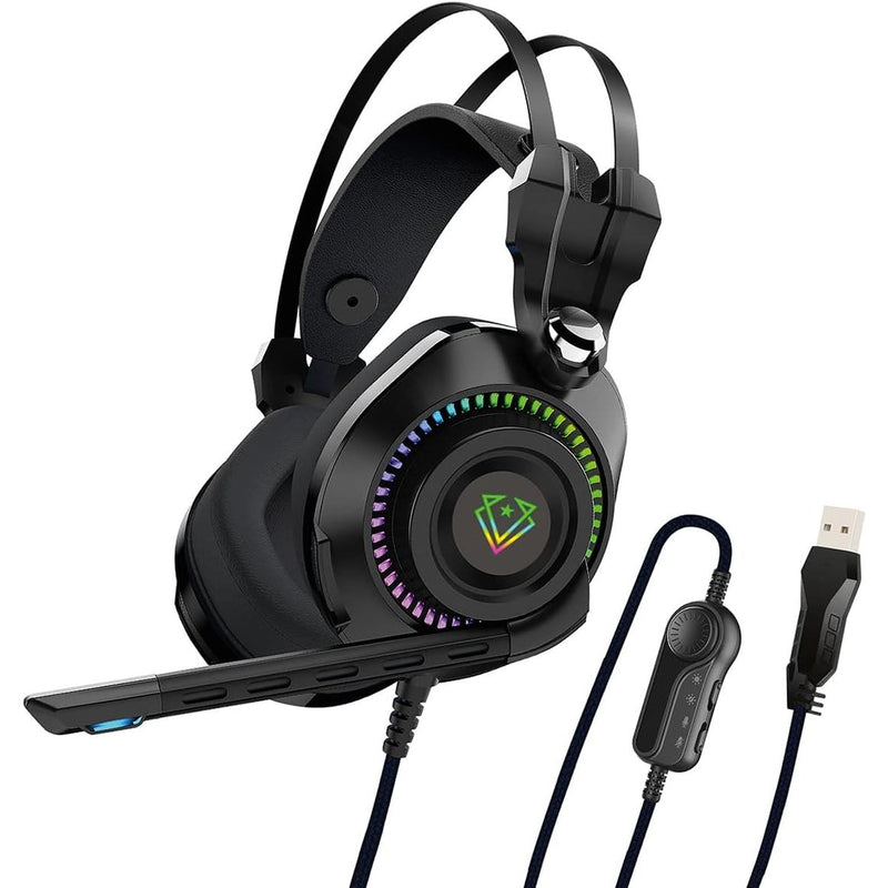 VERTUX Bogota RGB Wired Gaming Headphone