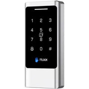 VIANS K30 Waterproof Smart Access Control Keypad, TTLock Bluetooth, NFC IC Card Reader, Touch Keypad, 1000 Cards, Zinc Alloy, 12-24V