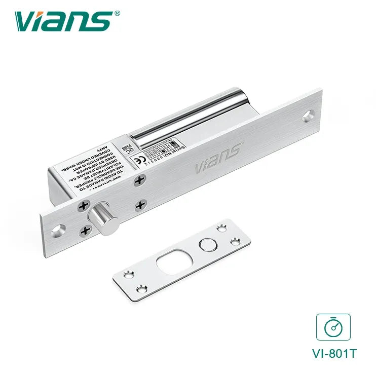 Vians VI-801T Fail-Safe Electric Bolt Lock, 12V DC, 800KG Holding Forc ...
